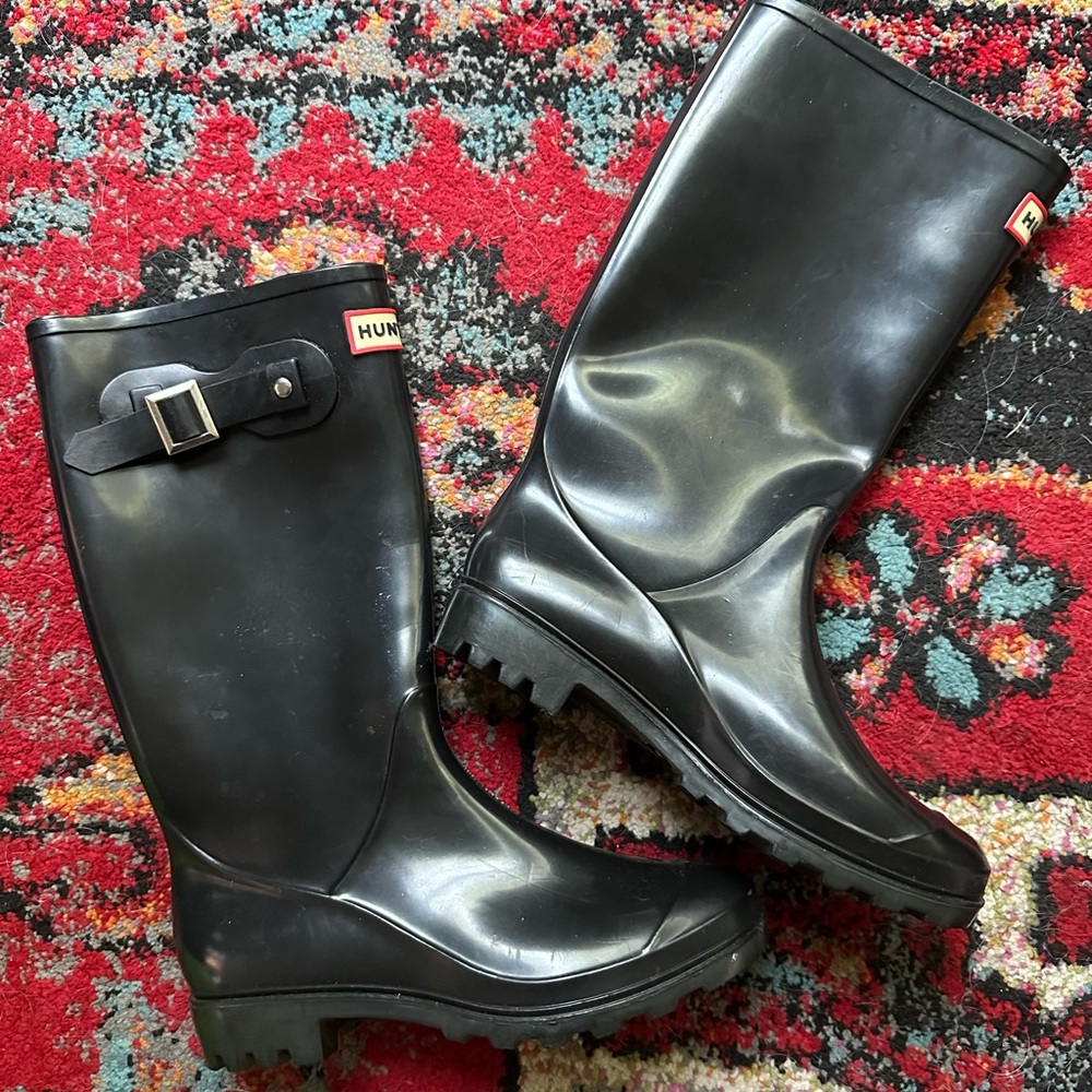 Hunter rain boots